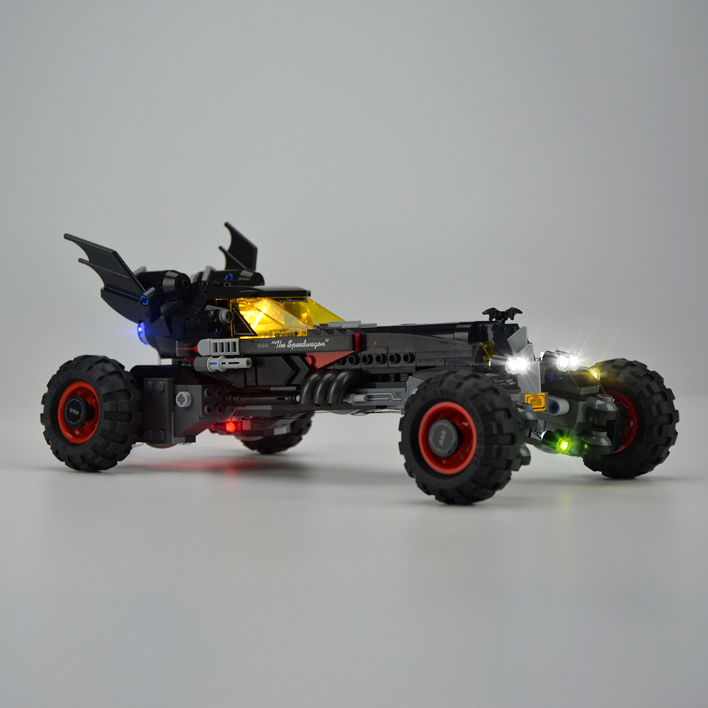 BATMAN MOVIE용 조명 키트 The Batmobile LED 조명 세트 70905