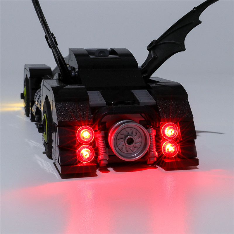 Beleuchtungsset für die Verfolgung von Batmobilen des Joker LED Highting Set 76119