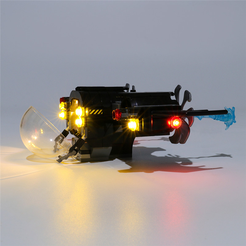 Batsub 및 수중 충돌 LED Highting 세트 76116용 라이트 키트