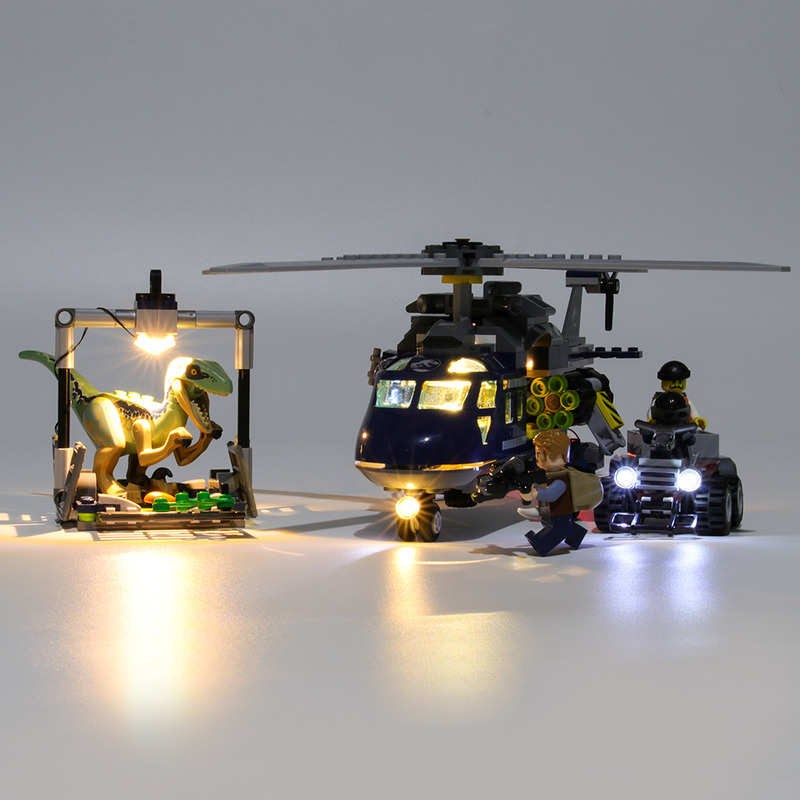 Beleuchtungsset für das LED-Hebeset 75928 von Blue's Helicopter Pursuit