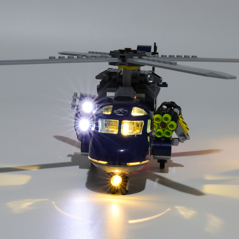 Beleuchtungsset für das LED-Hebeset 75928 von Blue's Helicopter Pursuit