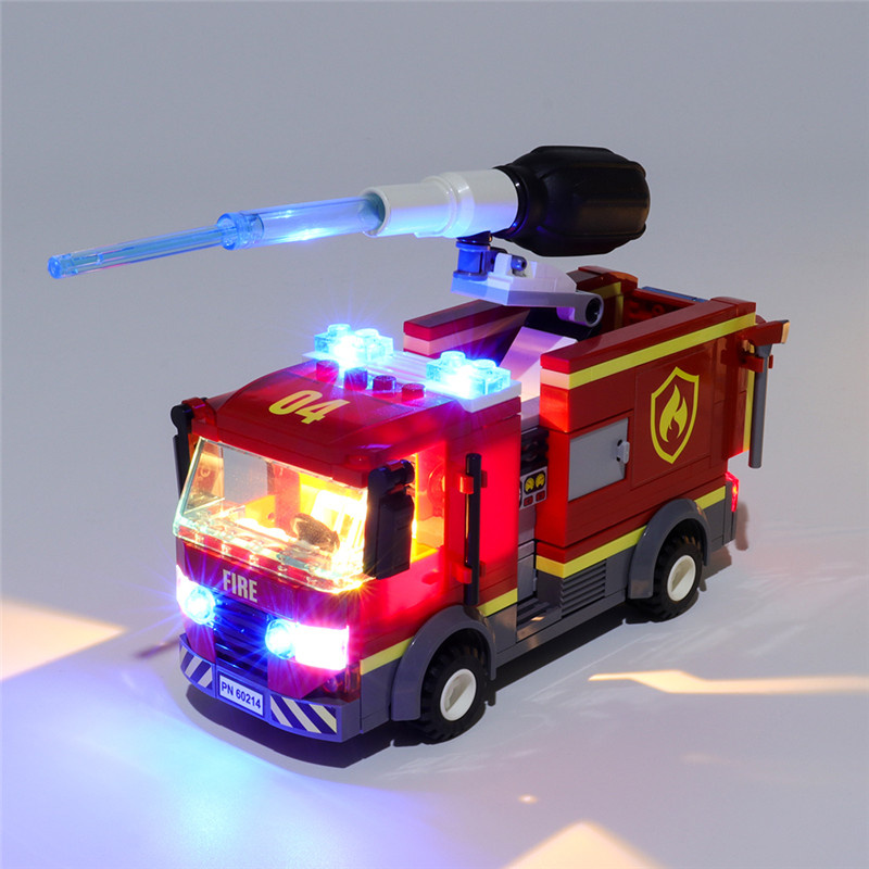 Light Kit For Burger Bar Fire Rescue LED Lighting Set 60214 BuildingToyStore