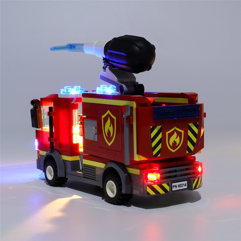 Light Kit For Burger Bar Fire Rescue LED Highting Set 60214