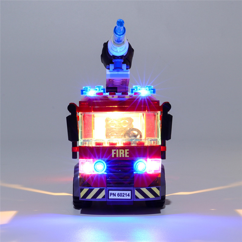 Light Kit For Burger Bar Fire Rescue LED Highting Set 60214