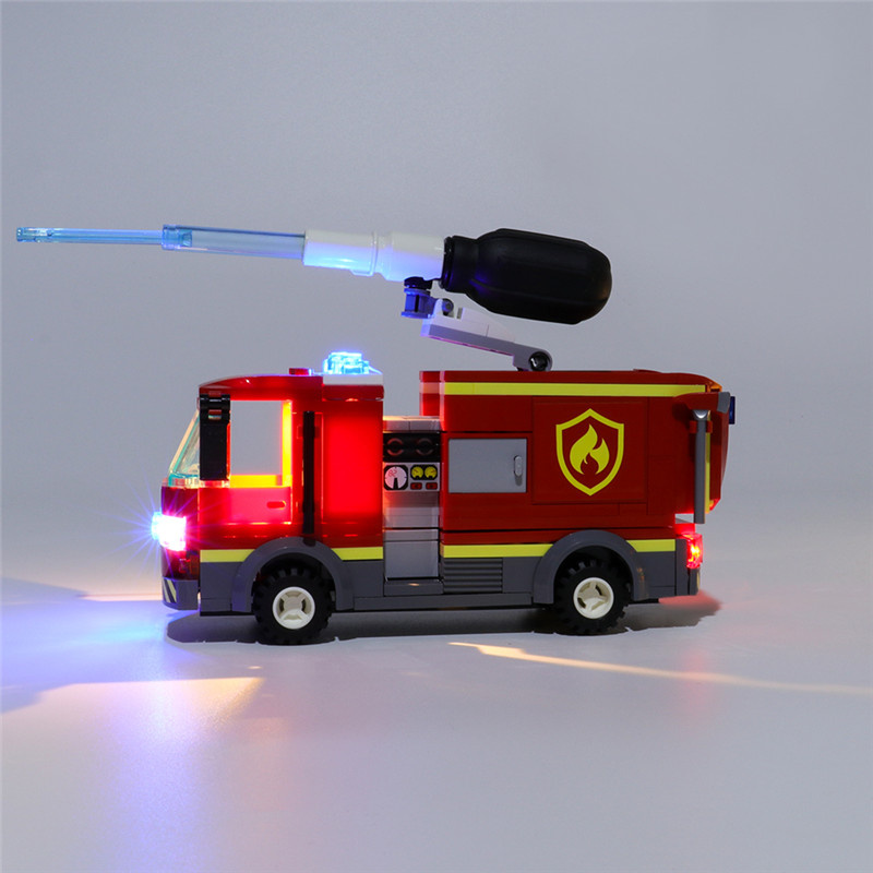 Light Kit For Burger Bar Fire Rescue LED Highting Set 60214