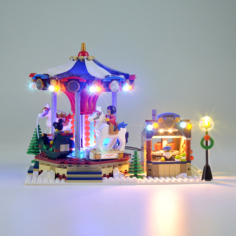 Light Kit For Christmas Winter Village Market LED Highting Set 10235