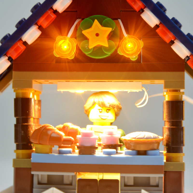 Light Kit For Christmas Winter Village Market LED Highting Set 10235