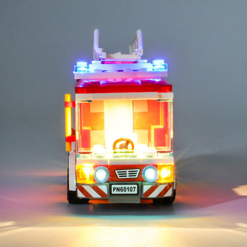 Licht-Kit für City Fire Ladder Truck LED-Hebeset 60107