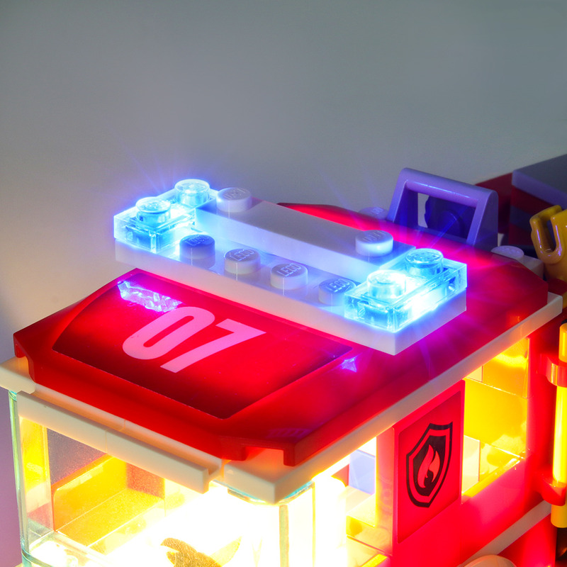 Licht-Kit für City Fire Ladder Truck LED-Hebeset 60107