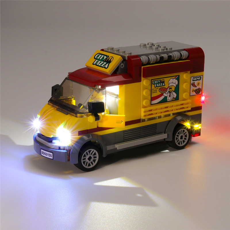 Light Kit For City Pizza Van LED Highting Set 60150