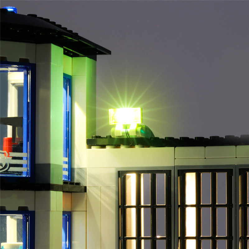 Light Kit For City Police Station LED Highting Set 60141
