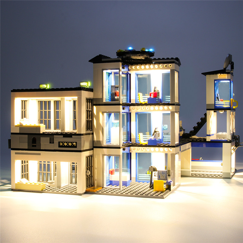 Light Kit For City Police Station LED Lighting Set 60141 BuildingToyStore