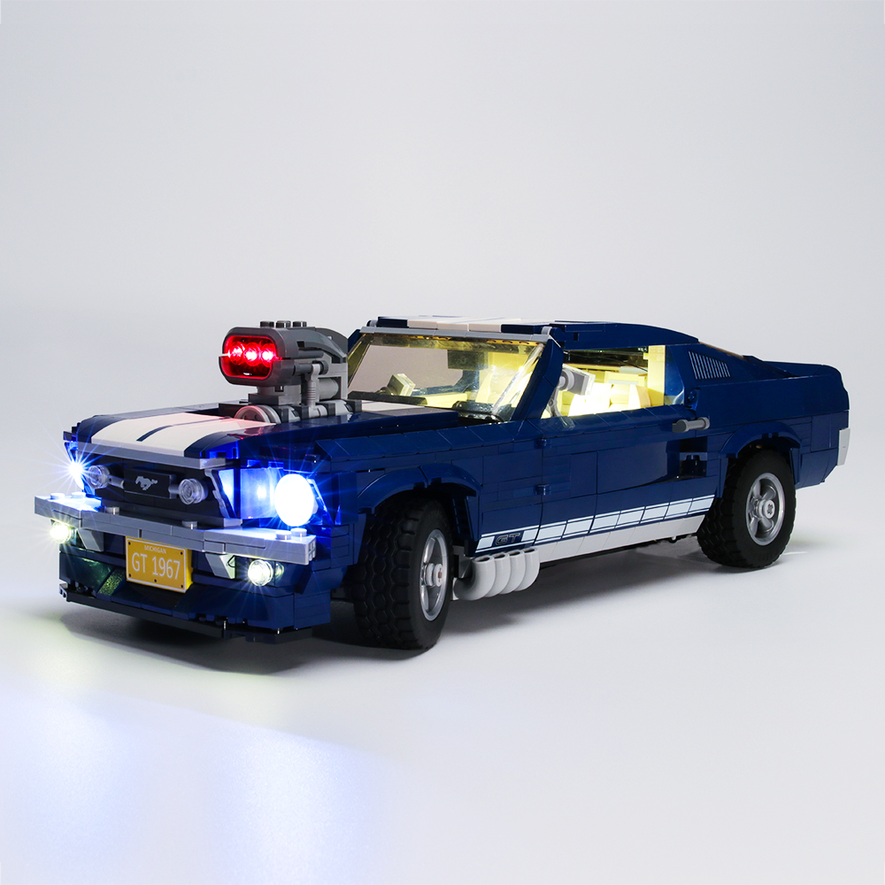 Licht-Kit für Schöpfer Experte Ford Mustang LED-Beleuchtungsset 10265