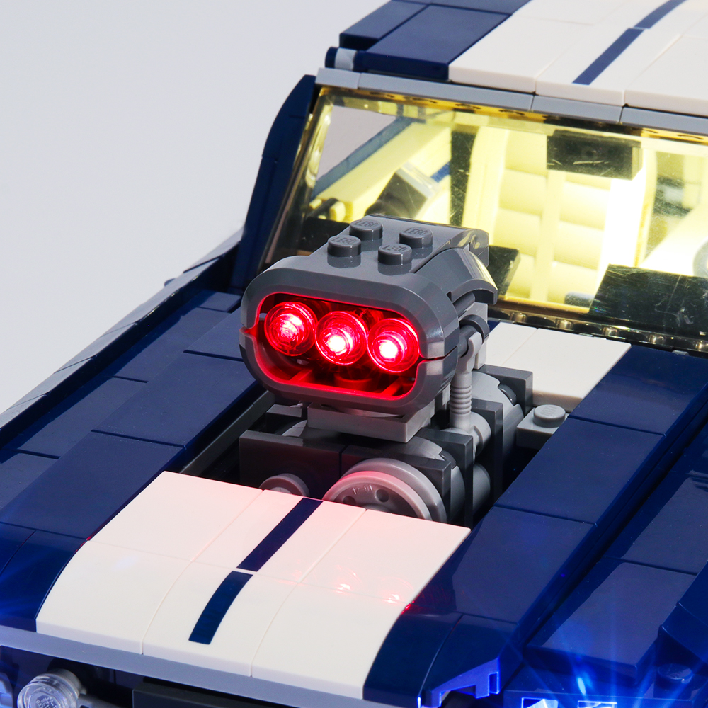 Light Kit For Creator Expert Ford Mustang LED Highting Set 10265