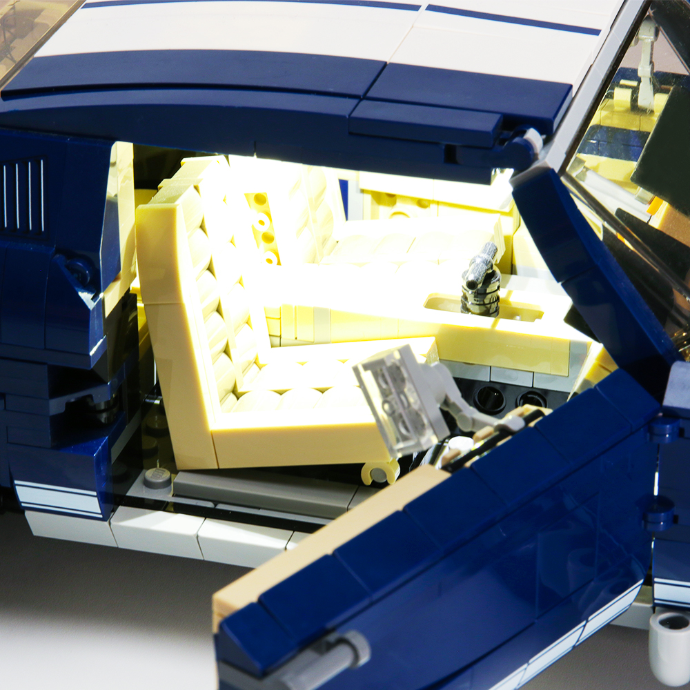 Licht-Kit für Schöpfer Experte Ford Mustang LED-Beleuchtungsset 10265
