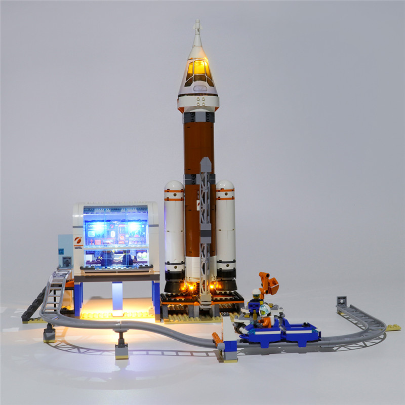 Light Kit For Deep Space Rocket and Launch Control LED Highting Set 60228