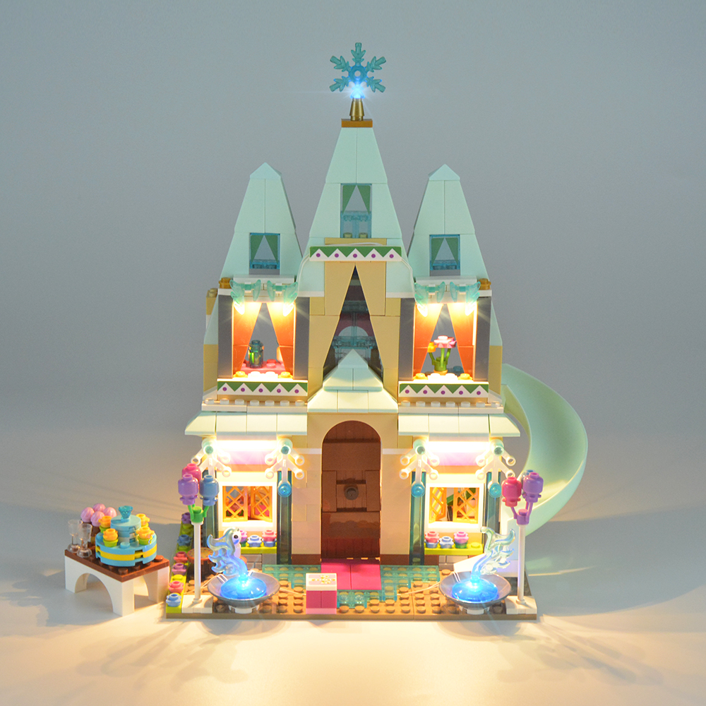 Light Kit For Disney Arendelle Castle Celebration LED Lighting Set 41068