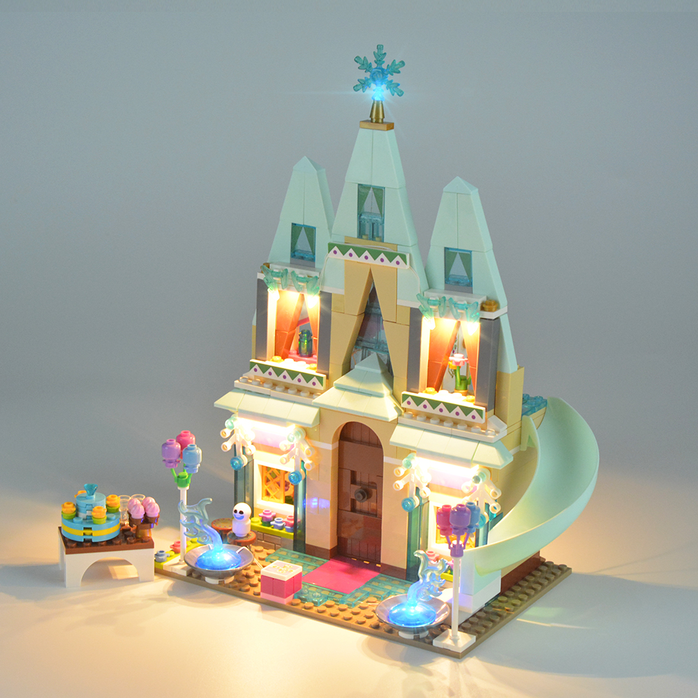 Light Kit For Disney Arendelle Castle Celebration LED Lighting Set 41068