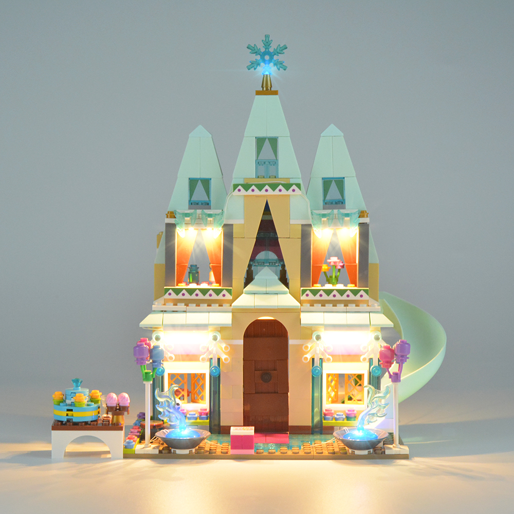 Light Kit For Disney Arendelle Castle Celebration LED Lighting Set 41068