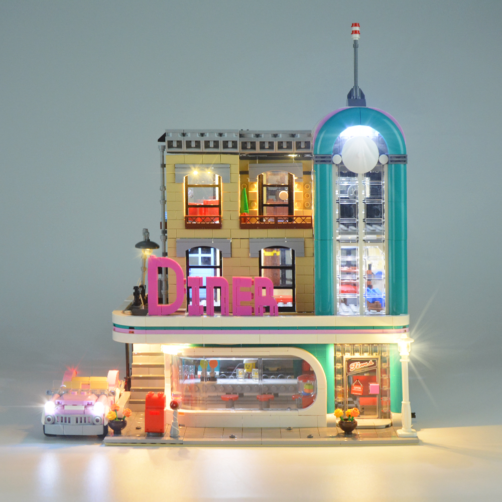 Lego diner light hotsell kit