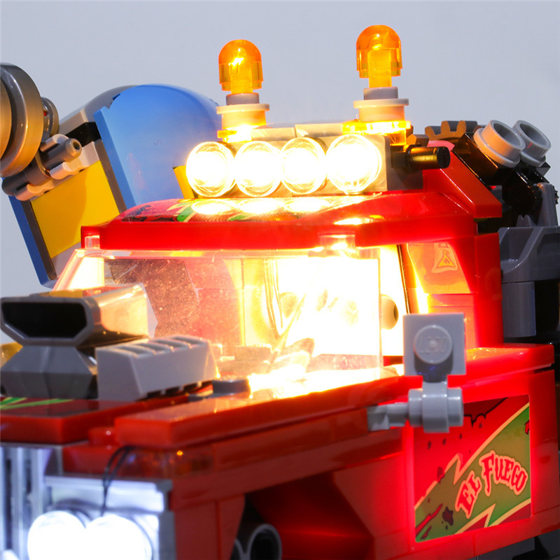 Light Kit For El Fuego's Stunt Truck LED Highting Set 70421