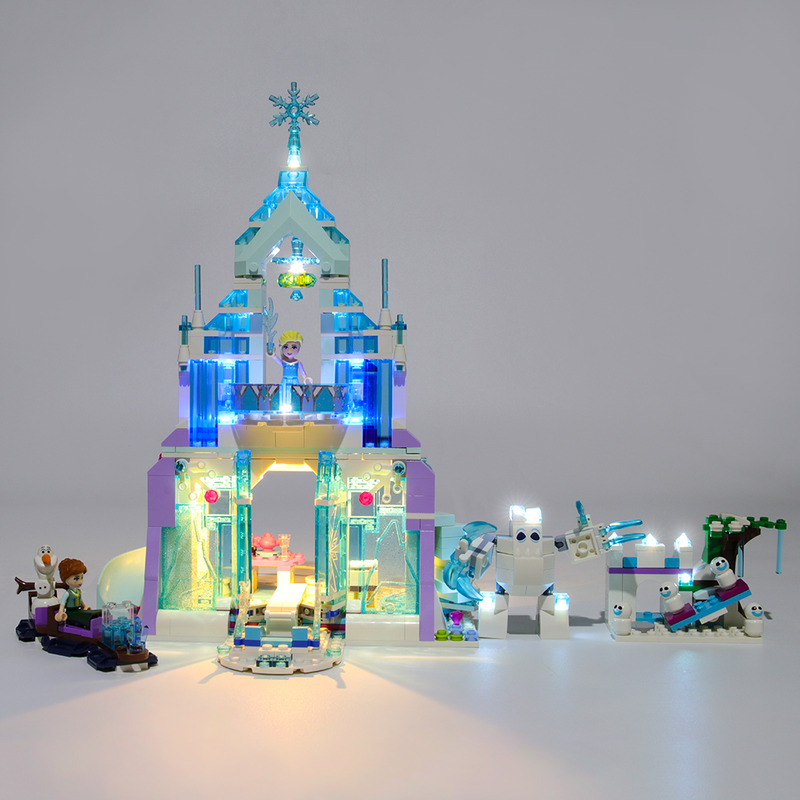 Elsa's Magical Ice Palace LED Highting Set 41148용 라이트 키트