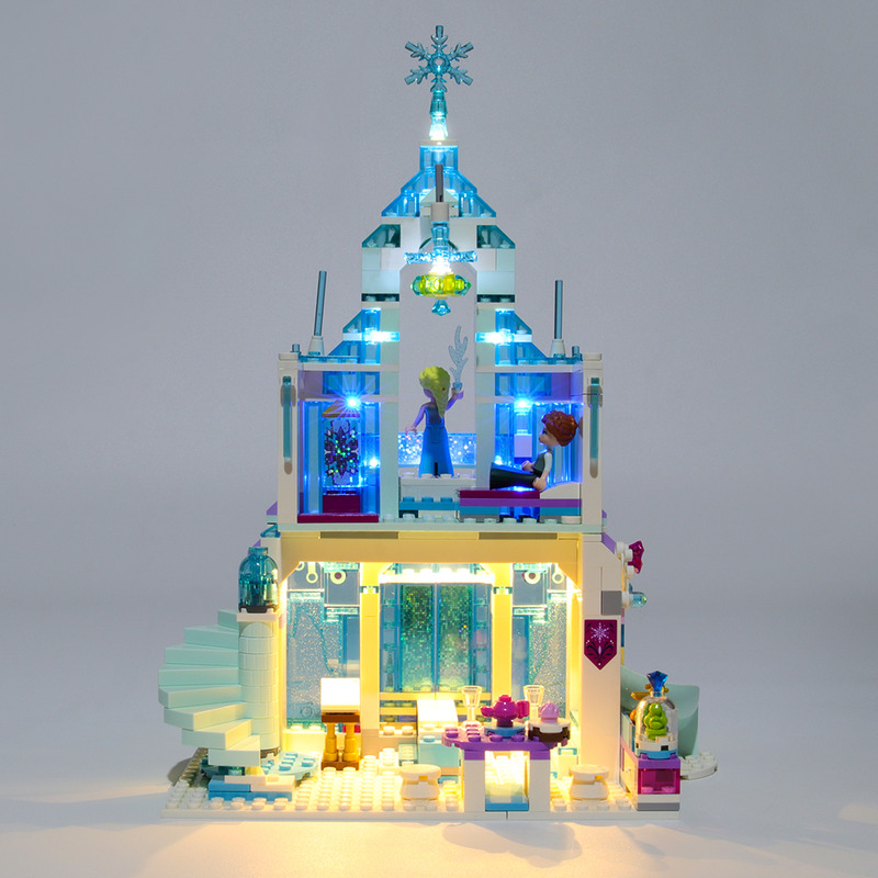 Elsa's Magical Ice Palace LED Highting Set 41148용 라이트 키트