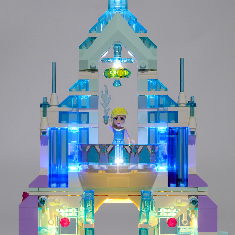 Elsa's Magical Ice Palace LED Highting Set 41148용 라이트 키트
