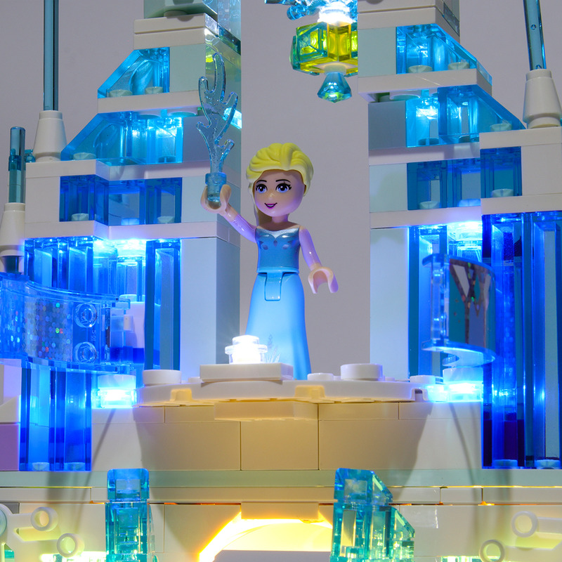 Elsa's Magical Ice Palace LED Highting Set 41148용 라이트 키트