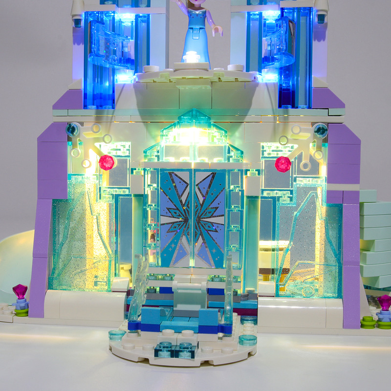 Elsa's Magical Ice Palace LED Highting Set 41148용 라이트 키트