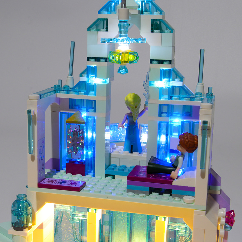 Elsa's Magical Ice Palace LED Highting Set 41148용 라이트 키트