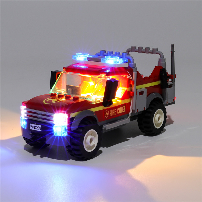 Light Kit For Fire Chief Response Truck LED Highting Set 60231