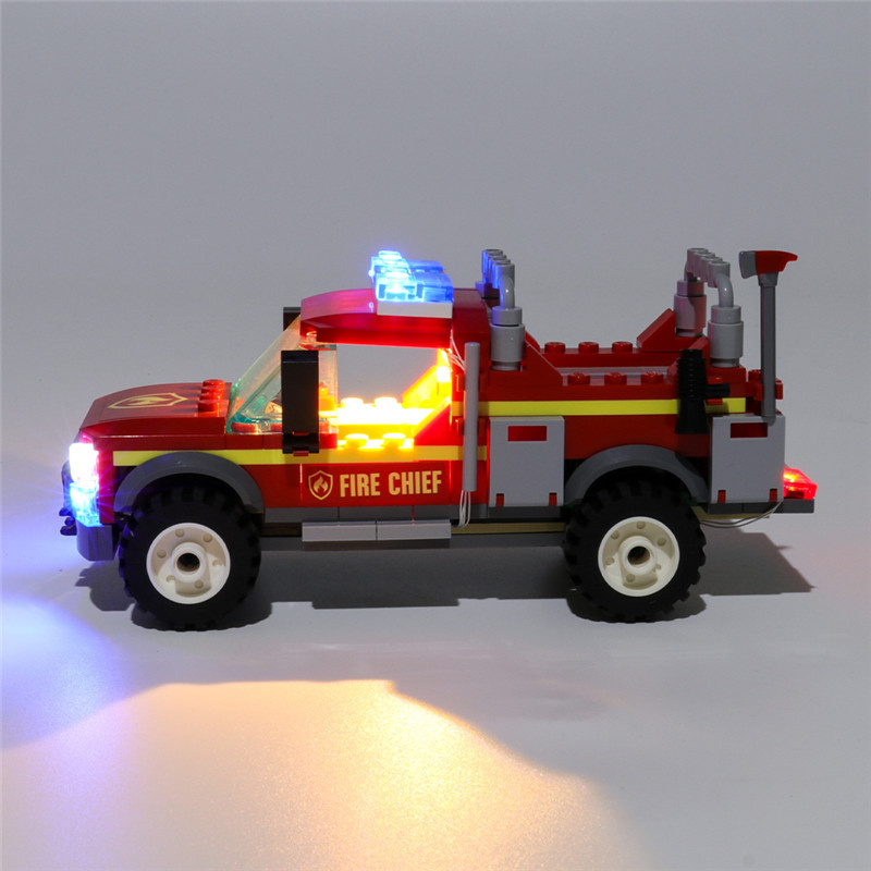 Light Kit For Fire Chief Response Truck LED Highting Set 60231