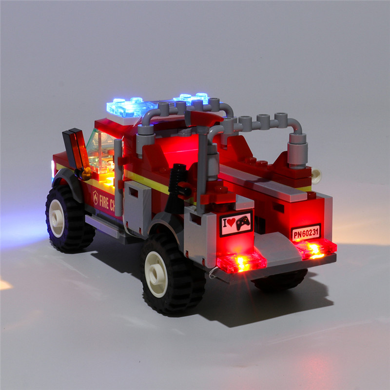 Light Kit For Fire Chief Response Truck LED Highting Set 60231