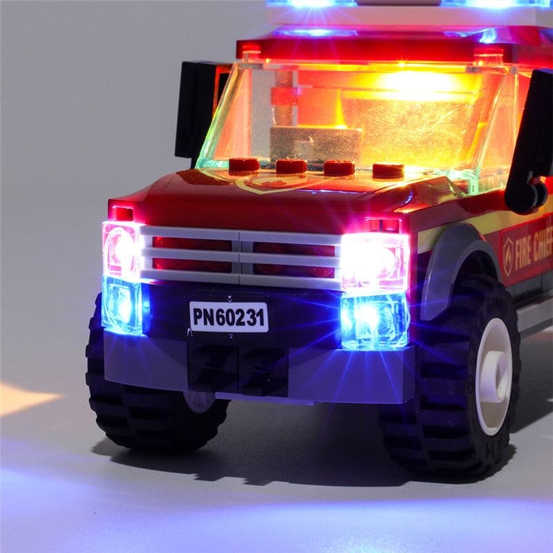 Light Kit For Fire Chief Response Truck LED Highting Set 60231