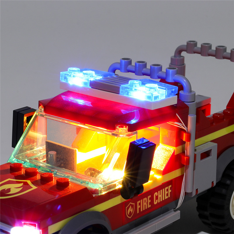 Light Kit For Fire Chief Response Truck LED Highting Set 60231