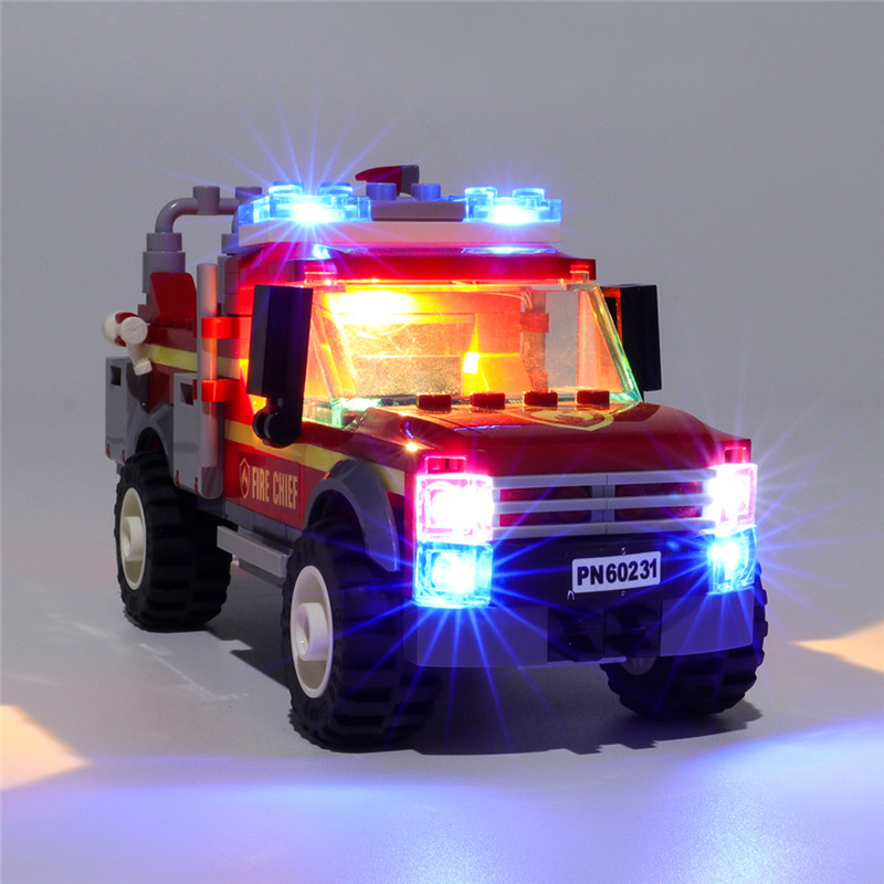 Light Kit For Fire Chief Response Truck LED Highting Set 60231