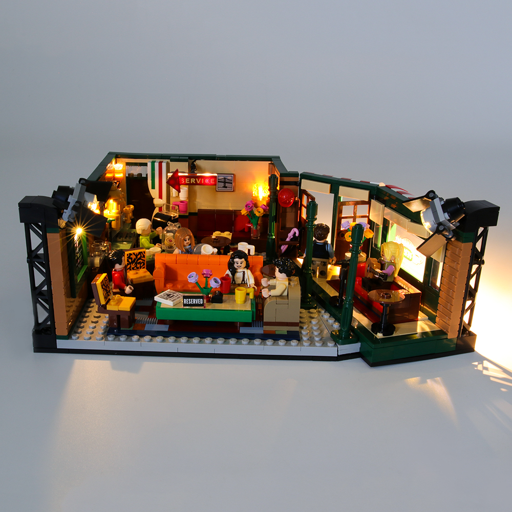 GEAMENT Jeu De Lumières pour Friends Central Perk TV Series - Kit  D'éclairage LED Compatible avec Lego Ideas 21319 (Jeu Lego Non Inclus)  (avec Instructions) : : Jeux et Jouets