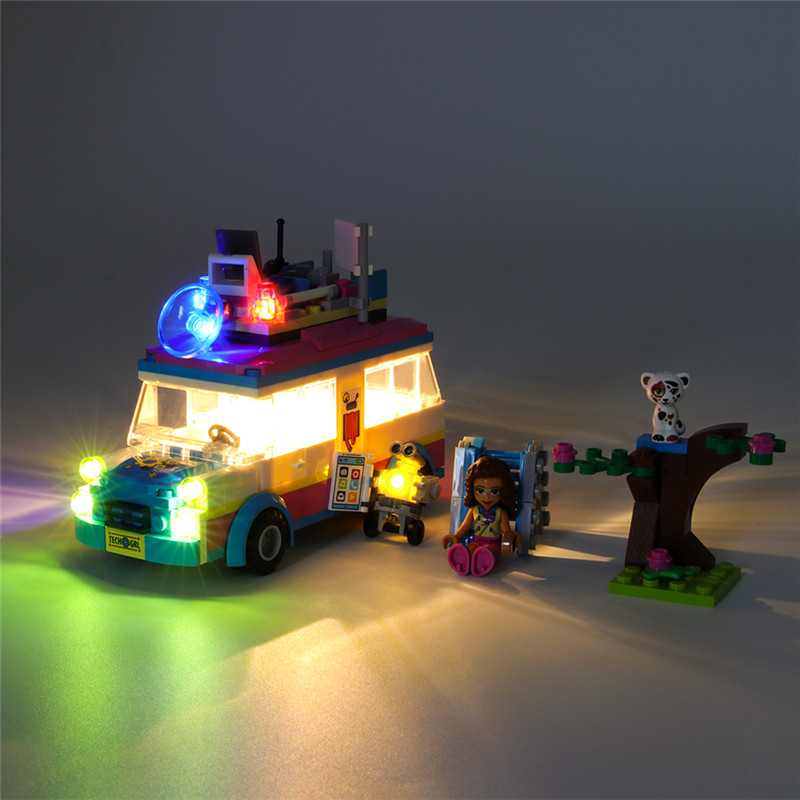 Light Kit For Friends Olivia's Mission Vehicle LED Highting Set 41333