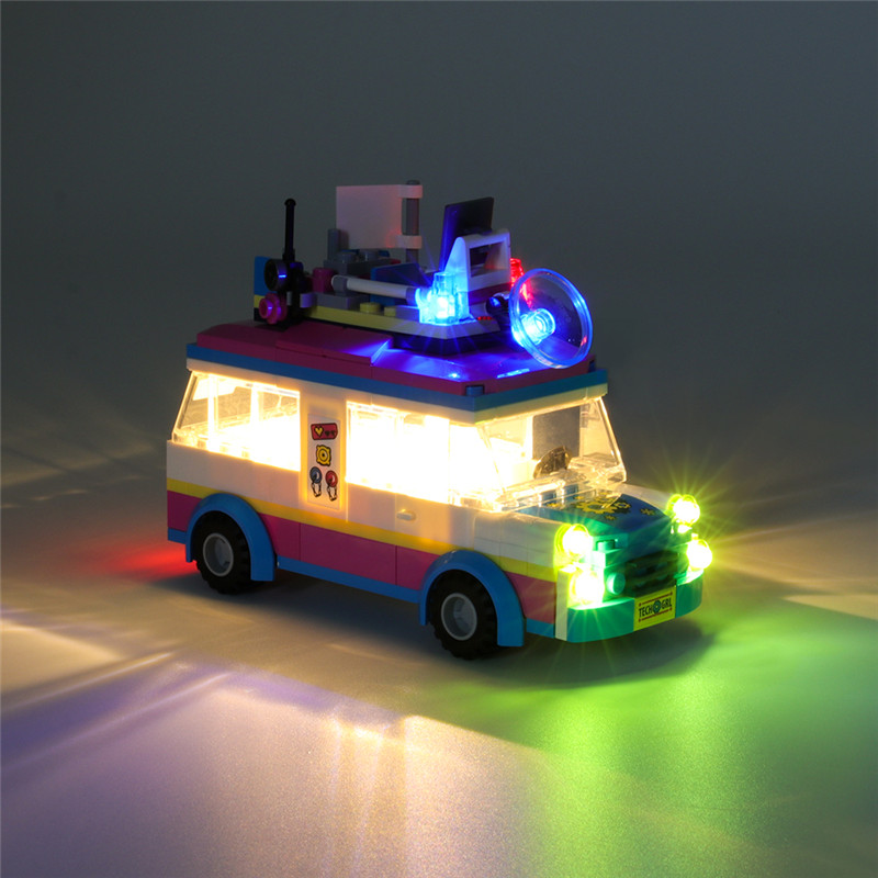 Light Kit For Friends Olivia's Mission Vehicle LED Highting Set 41333