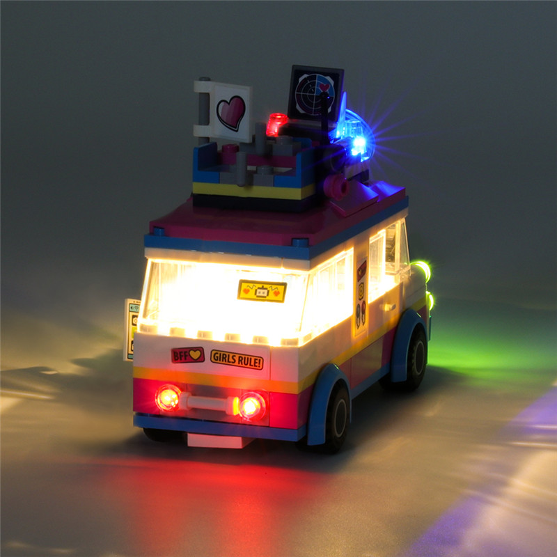 Light Kit For Friends Olivia's Mission Vehicle LED Highting Set 41333