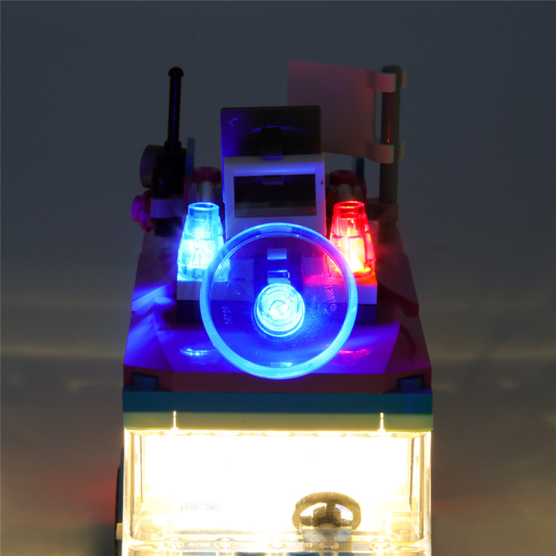 친구용 라이트 키트 올리비아 미션 차량 LED 하이팅 세트 41333