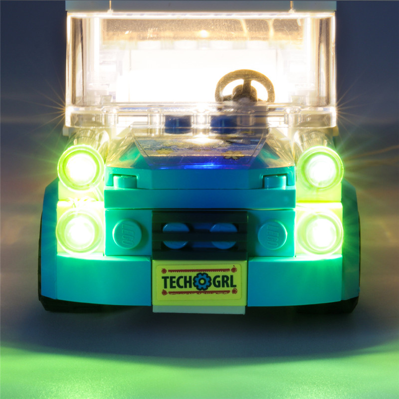 친구용 라이트 키트 올리비아 미션 차량 LED 하이팅 세트 41333