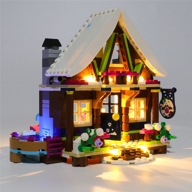 Light Kit For Friends Snow Resort Chalet LED Highting Set 41323