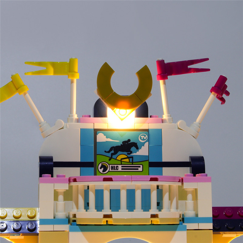 친구용 라이트 키트 Stephanie's Horse Jumping LED Highting Set 41367
