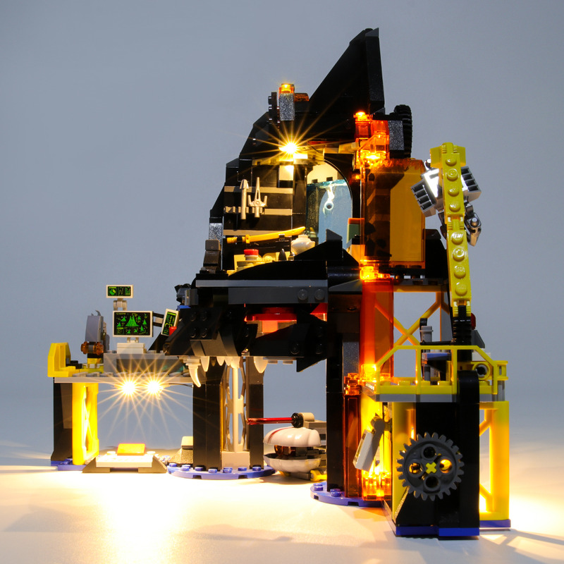 Light Kit For Garmadon's Volcano Lair LED Highting Set 70631