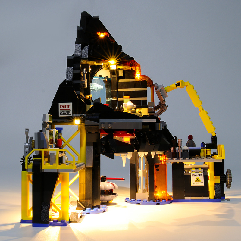 Light Kit For Garmadon's Volcano Lair LED Highting Set 70631