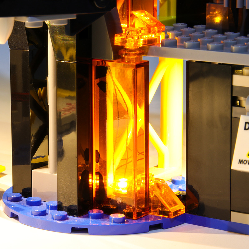 Light Kit For Garmadon's Volcano Lair LED Highting Set 70631