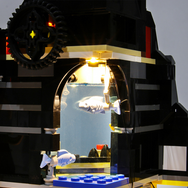 Light Kit For Garmadon's Volcano Lair LED Highting Set 70631