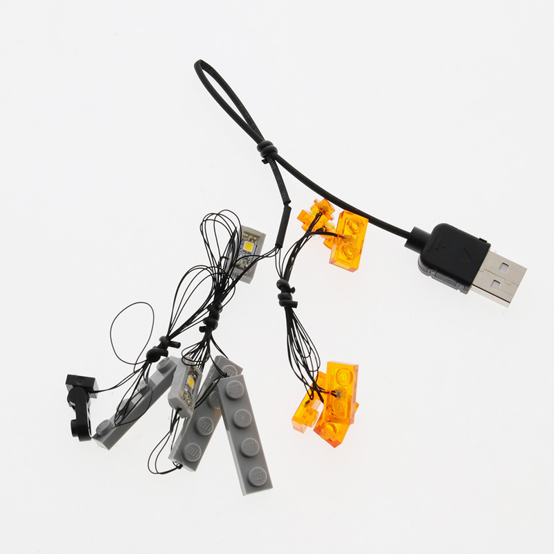Light Kit For Garmadon's Volcano Lair LED Highting Set 70631